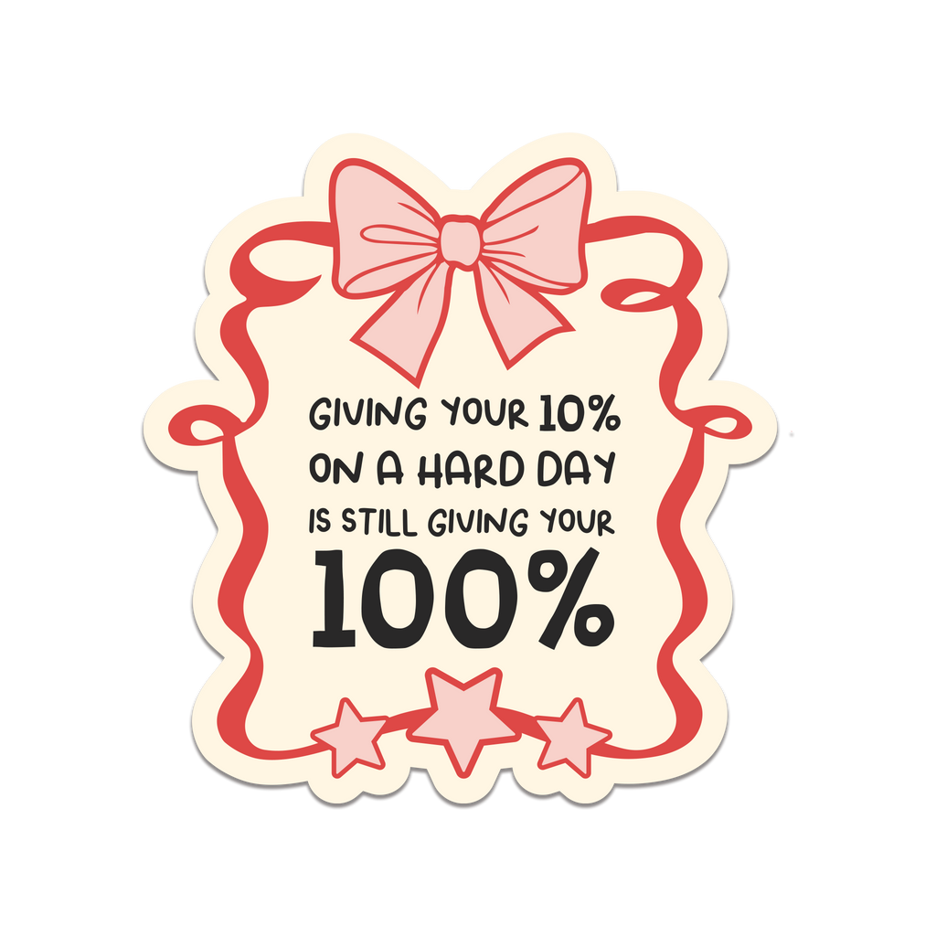 10% Is Still 100%