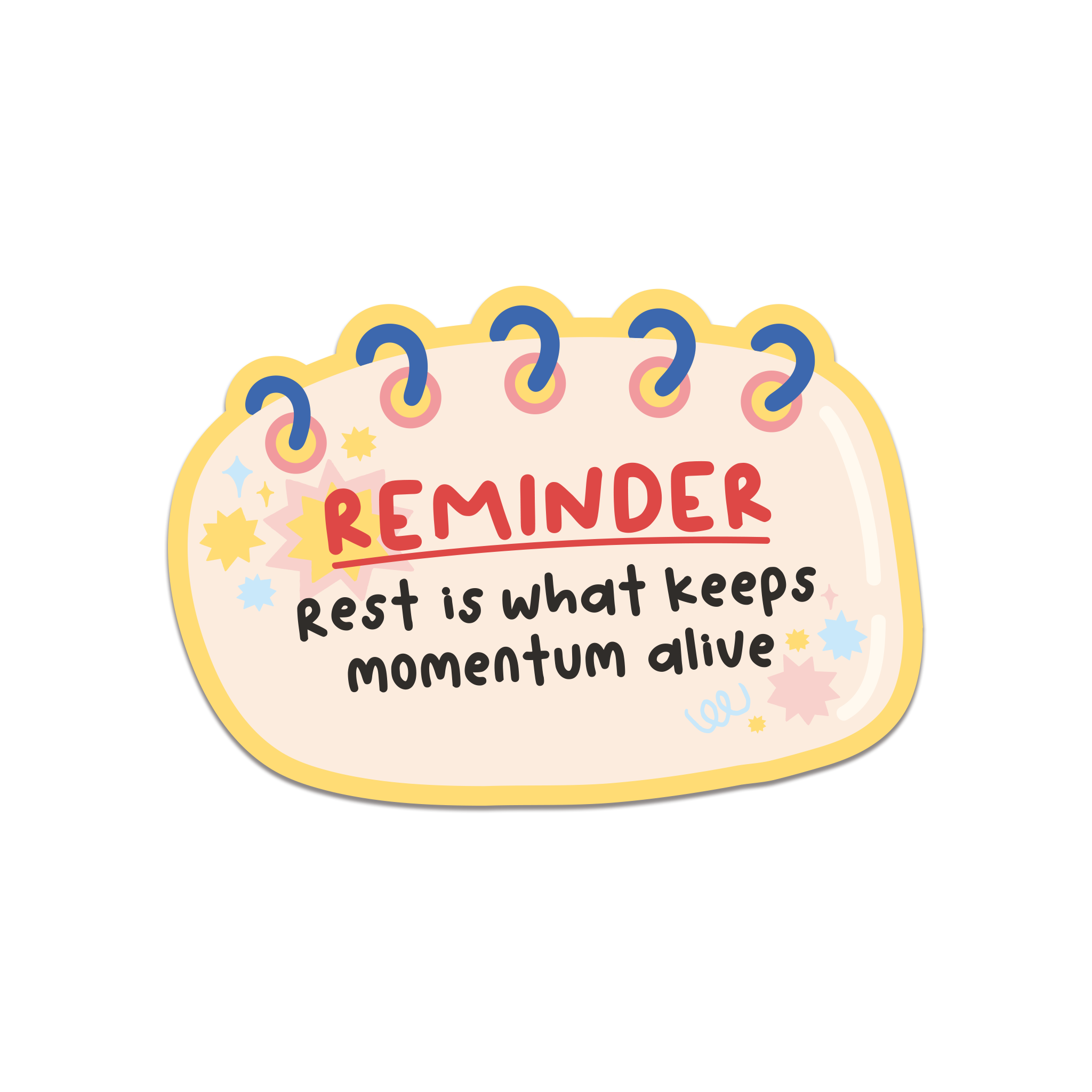 Rest Is What Keeps Momentum Alive
